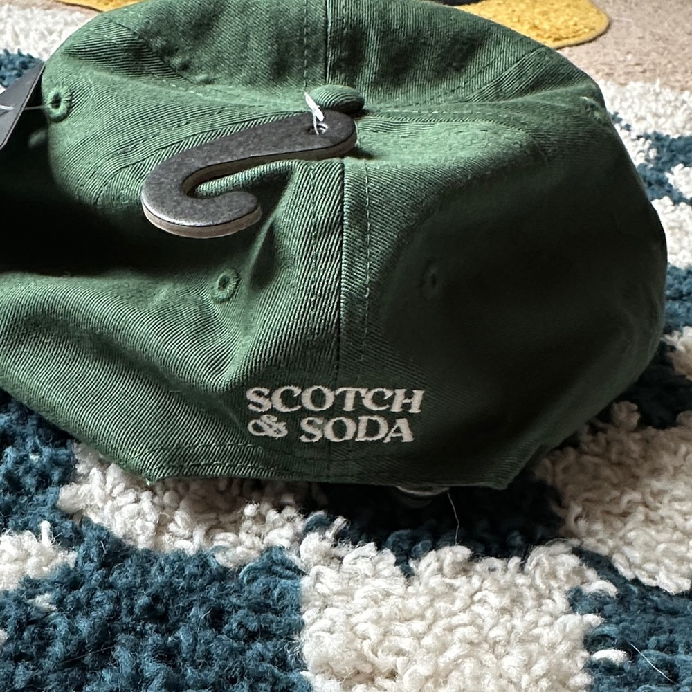 Scotch & Soda Dark Green Ampersand Cap - Picture 2 of 3